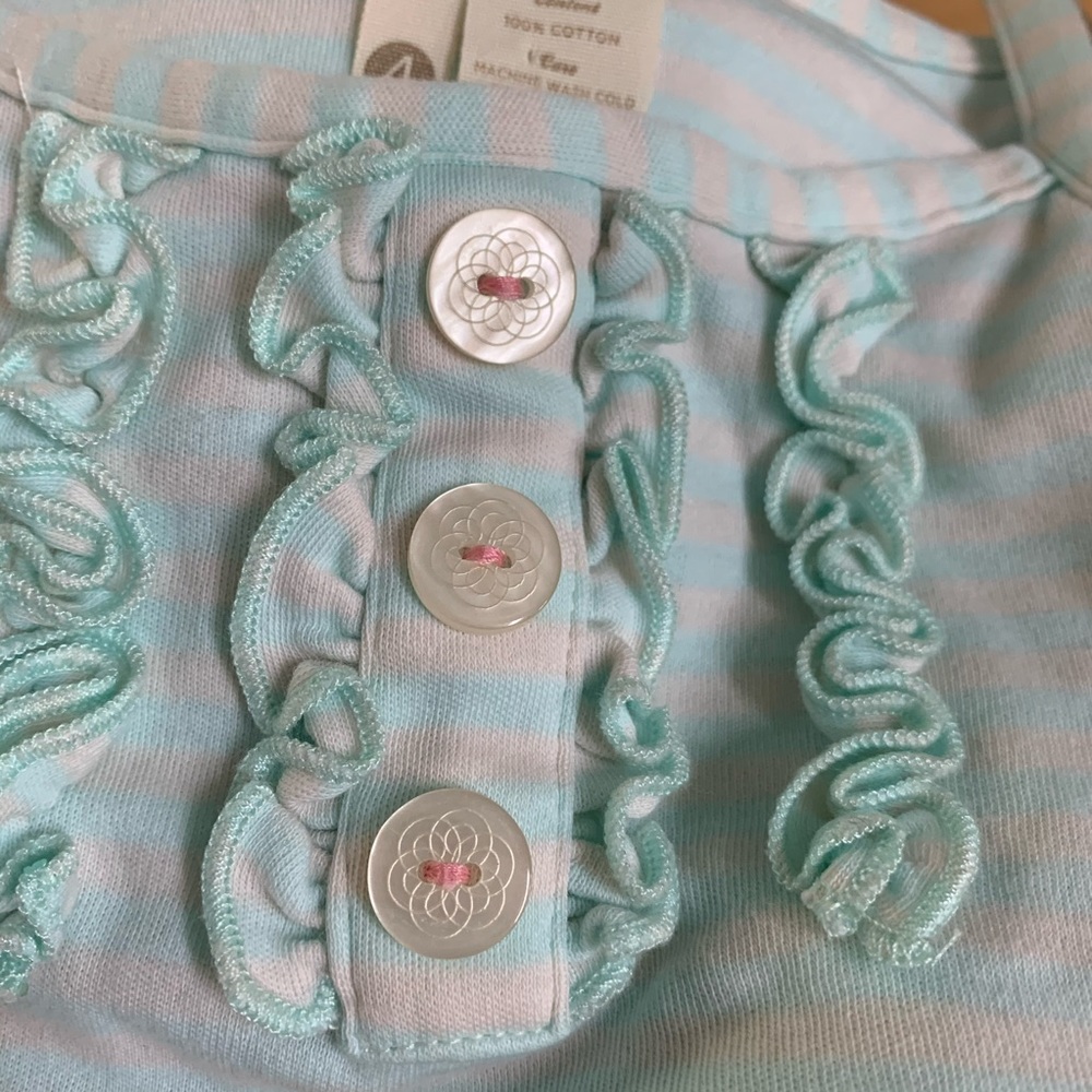 Matilda Jane 4T Ruffle Button Detail Tank Top - Picture 6 of 6